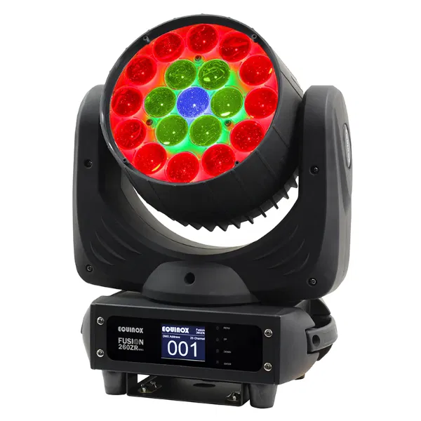 Equinox Fusion 260ZR MKII hire — Lighting