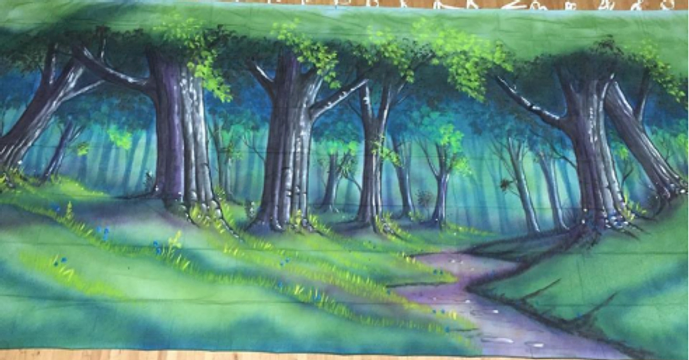 Forest Cloth hire — Scenery