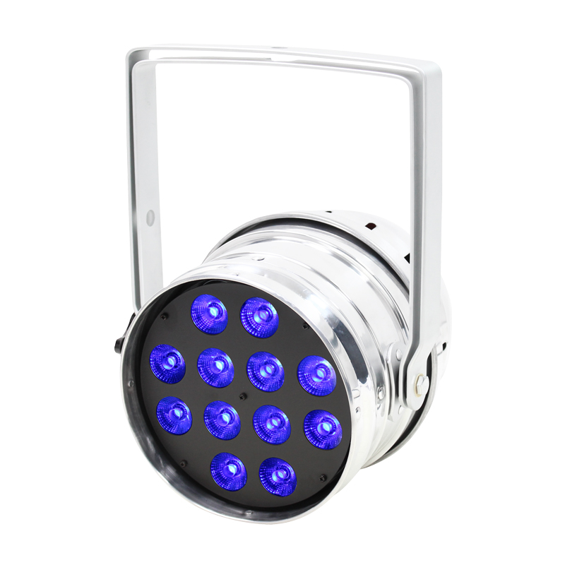 LED Quad Par (Chrome) hire — Lighting