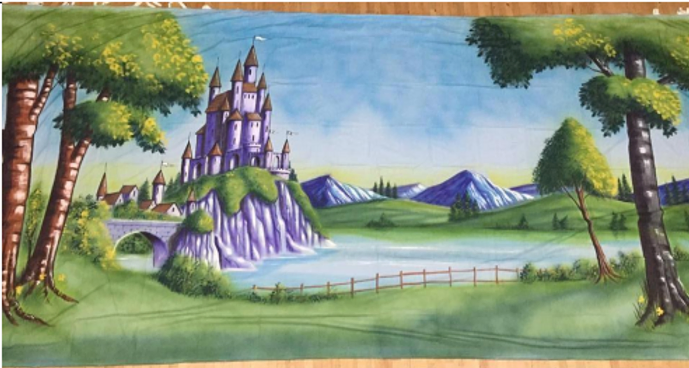 Lake Path & Castle Cloth hire — Scenery