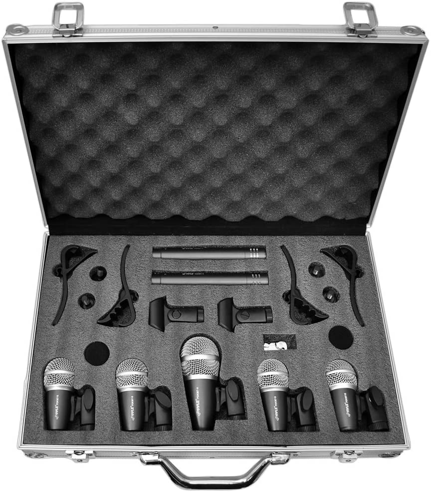 Pyle 7 Piece Drum Mic Kit hire — Sound