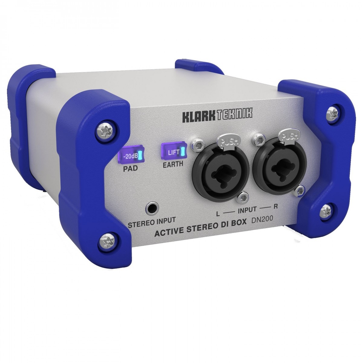 Klark Teknik DN200 V2 2-Channel Active DI Box hire — Sound