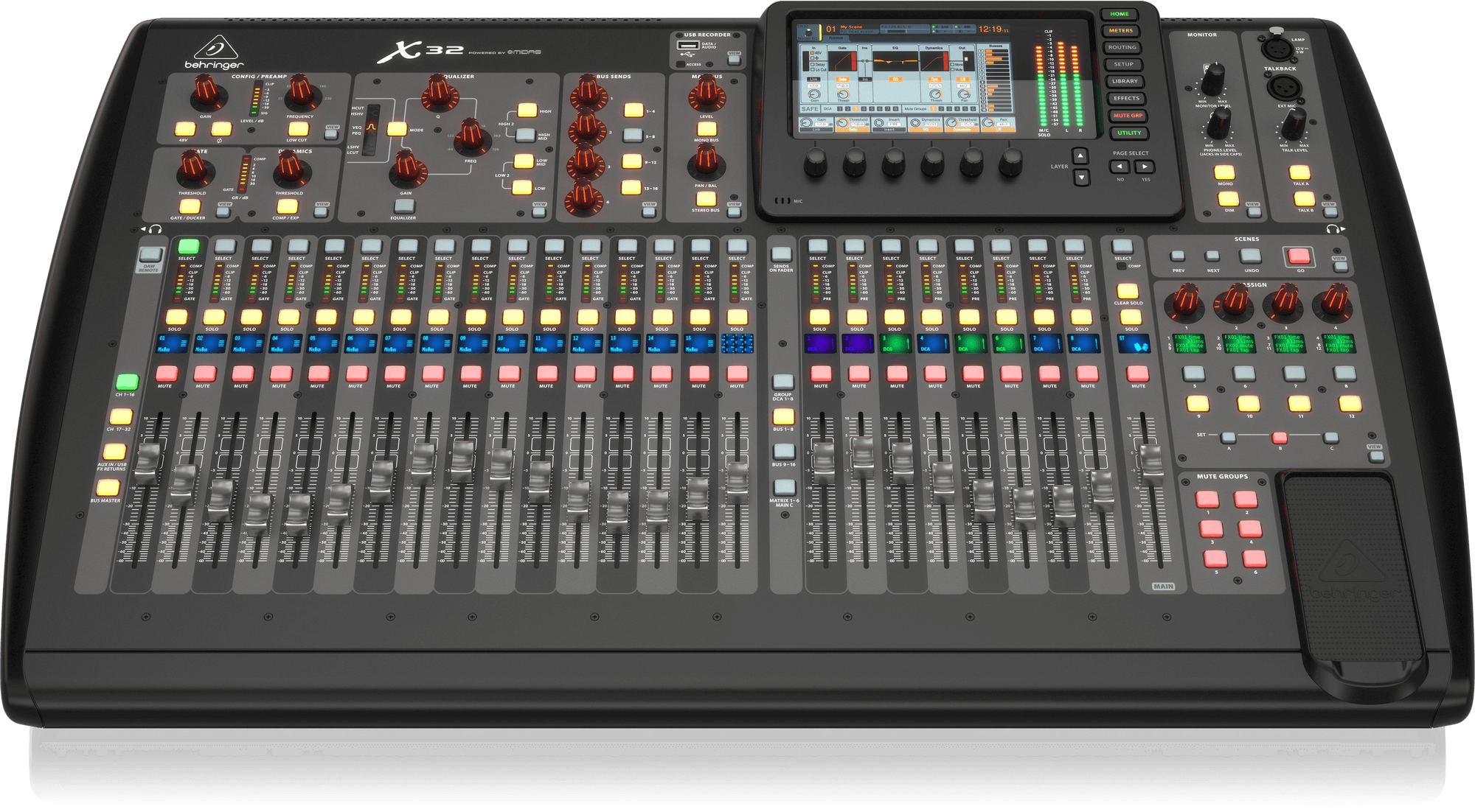 Behringer X32 Digital Mixer hire — Sound